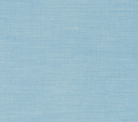 China Seas Fabric: Bahama Cloth - Custom Sky Blue on Belgian Linen / Cotton