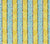 China Seas Fabric: Bijou Stripe - Custom Blue / Yellow / Navy on 100% Linen