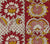 Quadrille Fabric: McCallum Stripe - Custom Red / Yellow on Cream Belgian Linen / Cotton