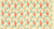 Alan Campbell Fabric: Queluz - Custom Green / Yellow / Red / Pink on Tinted Linen Cotton
