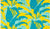 China Seas Fabric: Amazon - Custom Turquoise / Yellow on White Suncloth