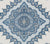 Home Couture Fabric: Persepolis - Custom Navy / French Blue on White Belgian Linen / Cotton