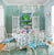 China Seas Wallpaper: San Marco - Custom Wildflower on Off White Paper (5 YARD MINIMUM)