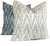 China Seas Fabric: Raffles - Custom Sea Foam Blue on Tinted Belgian Linen / Cotton